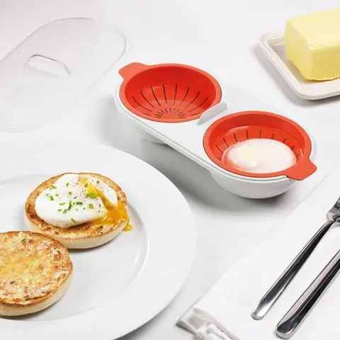 Compact portable egg cooker