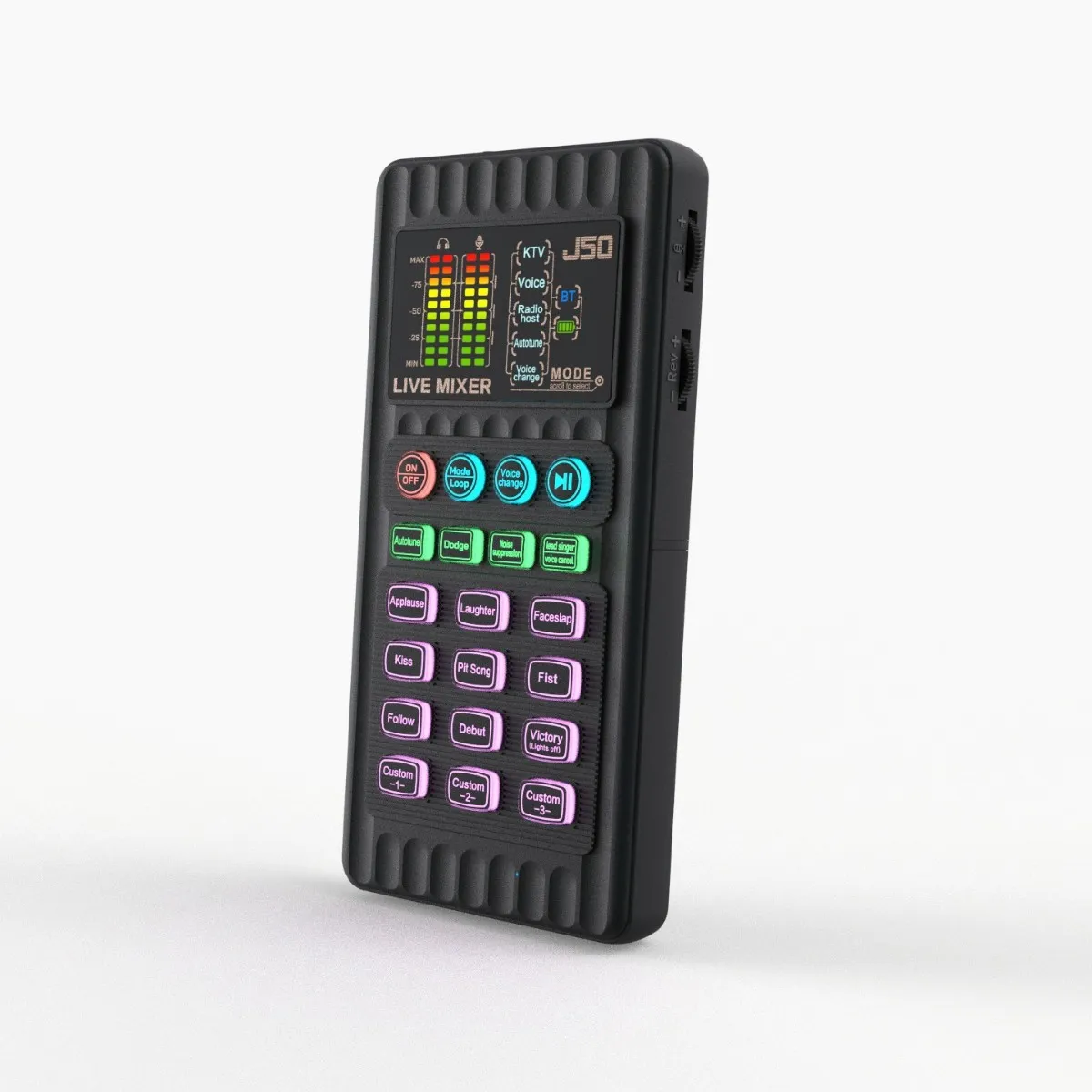Compact portable mini sound card