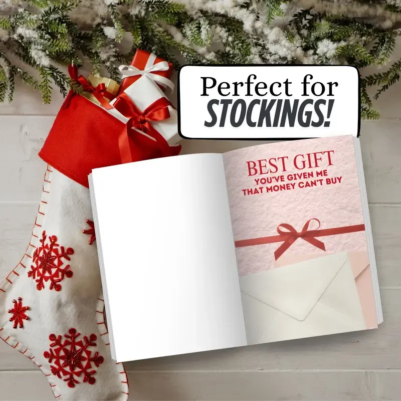 Personal Christmas love keepsake book