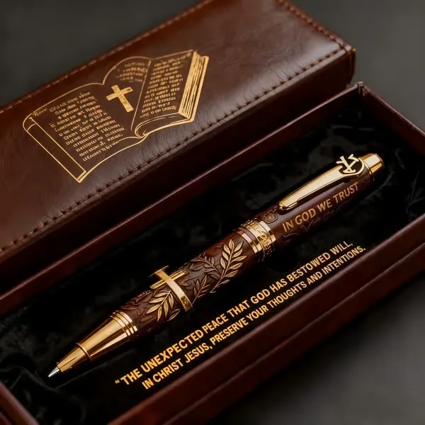 "God's Blessing" Bible Commemorative Pen - Full Package (Pen + Gift Box) / Buy 1