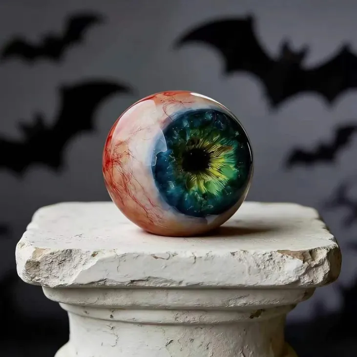 Gothic monster eye collectible decor